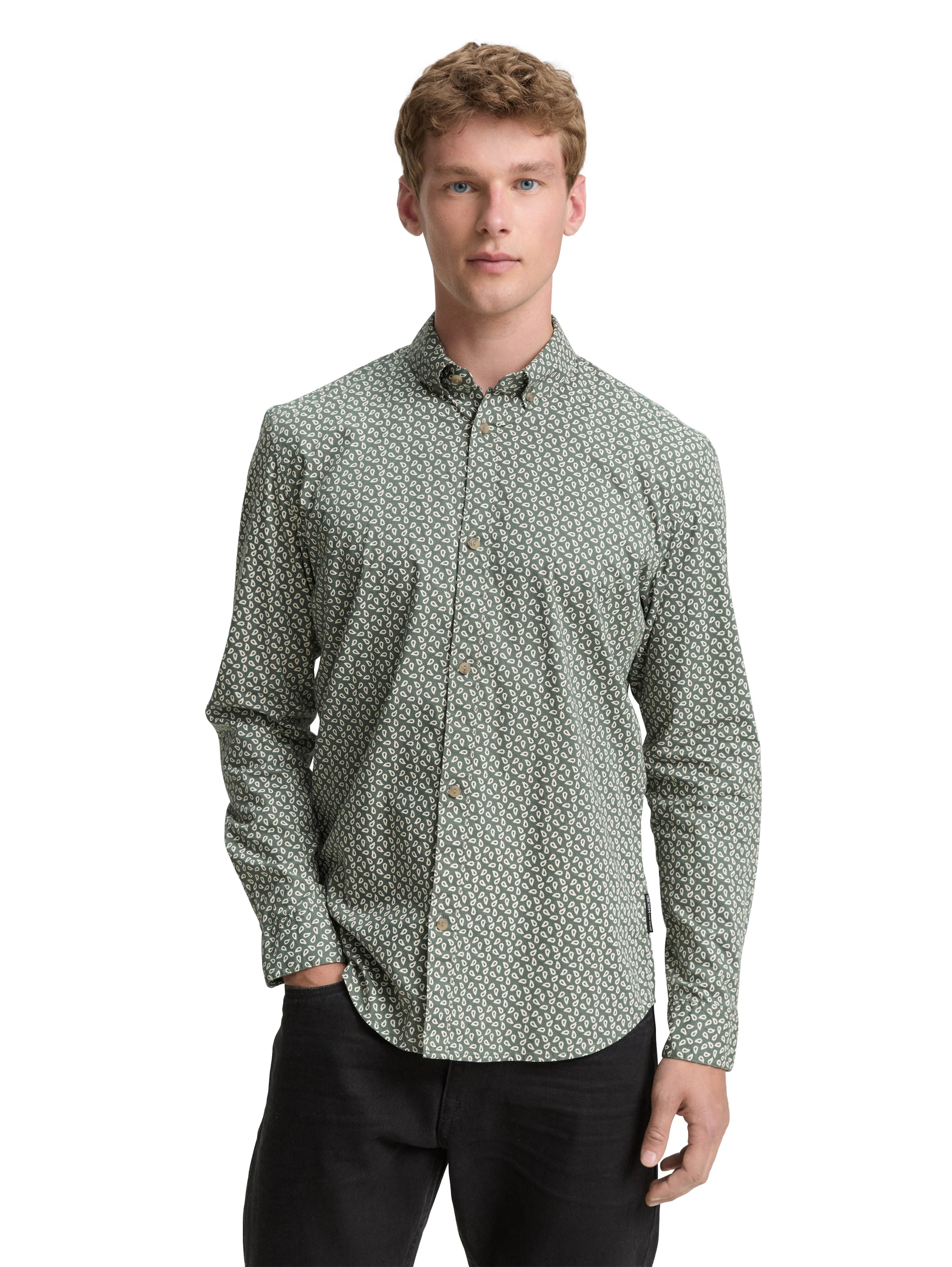 TOM TAILOR Denim Langarmhemd "POPLIN", mit Streifenmuster günstig online kaufen