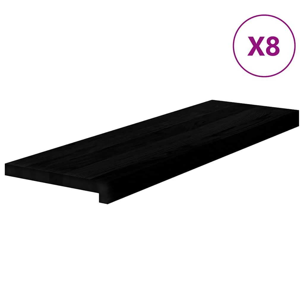 vidaXL Stufenmatte Treppenstufen 8 Stk. Dunkelbraun günstig online kaufen