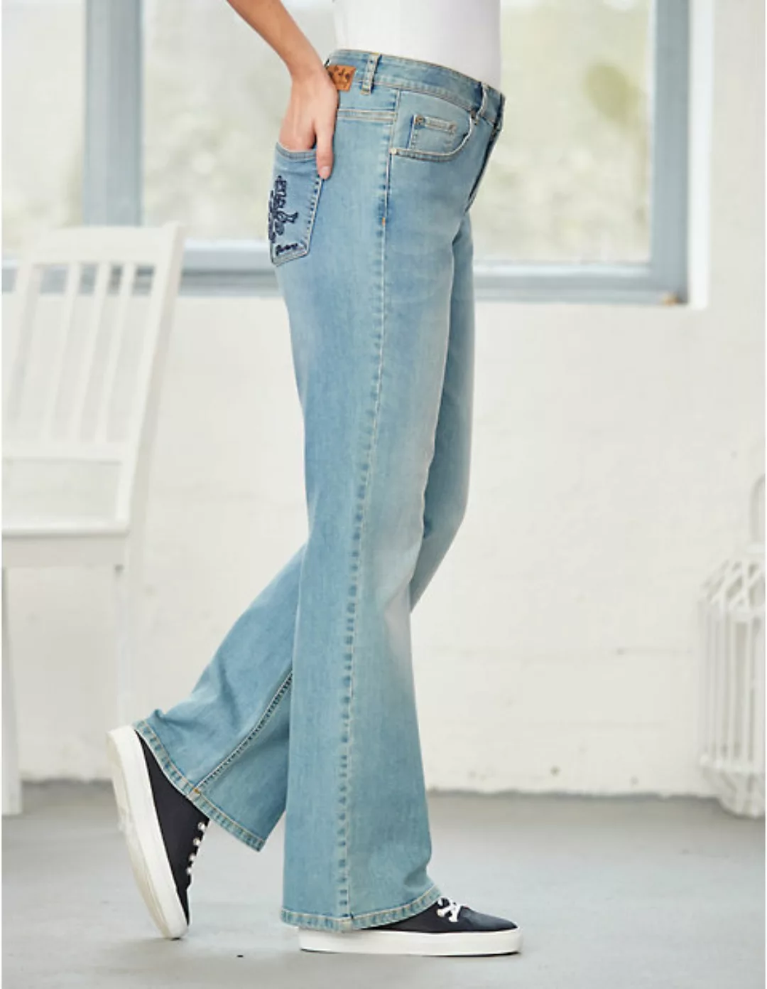 Bootcut-Jeans Dena Bio günstig online kaufen
