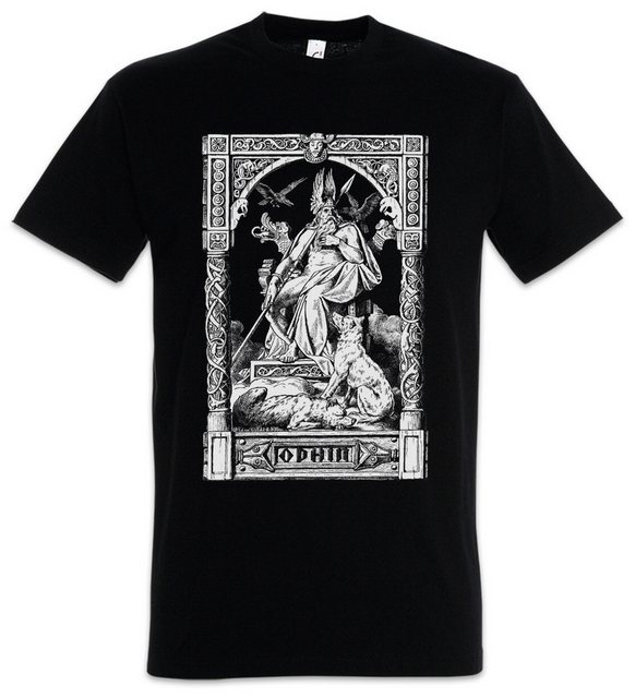 Urban Backwoods Print-Shirt Odhin Viking Herren T-Shirt Odin Thor Mjölnir L günstig online kaufen