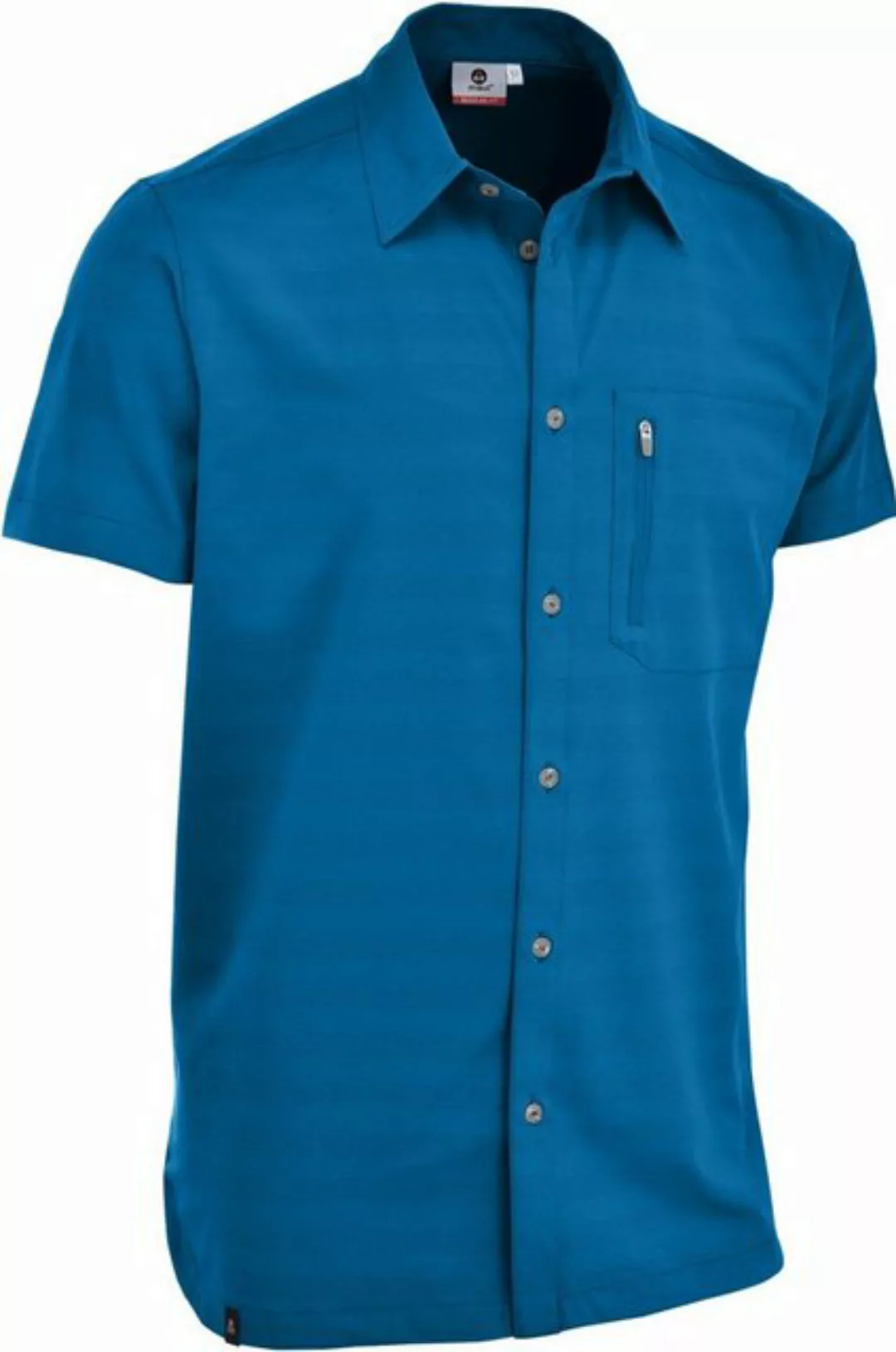 Maul Kurzarmhemd Irschenberg XT - 1/2 Hemd elas BLUE günstig online kaufen
