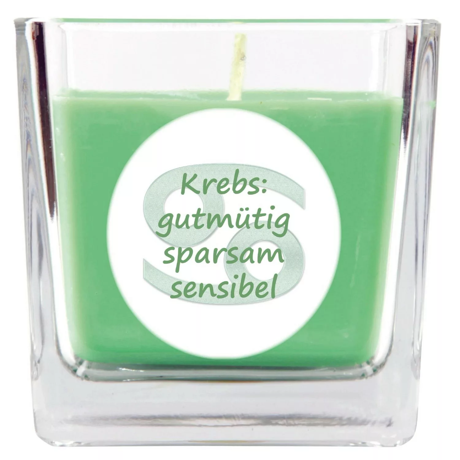 HS Candle Duftkerze & Glas Sternzeichen Coconut Limes 50 Stunden Krebs günstig online kaufen