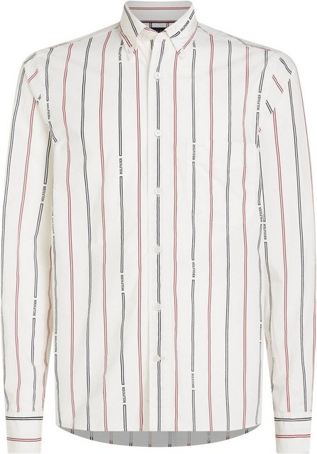 Tommy Hilfiger Langarmhemd HILFIGER DOUBLE STP RF SHIRT günstig online kaufen