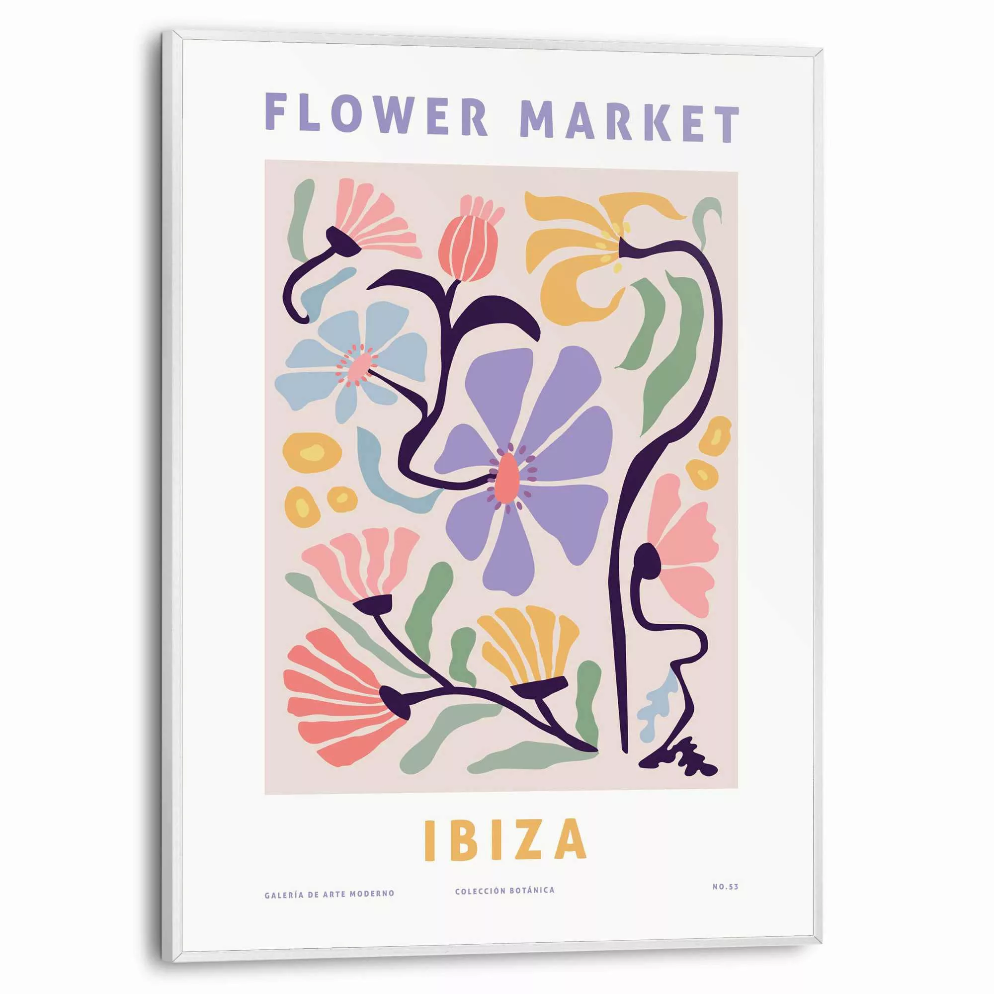 Reinders Poster "Flower Market" günstig online kaufen
