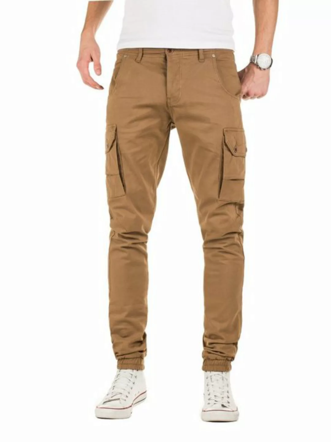 Yazubi Cargohose Z1206 Herren Slim Fit Chinohose günstig online kaufen