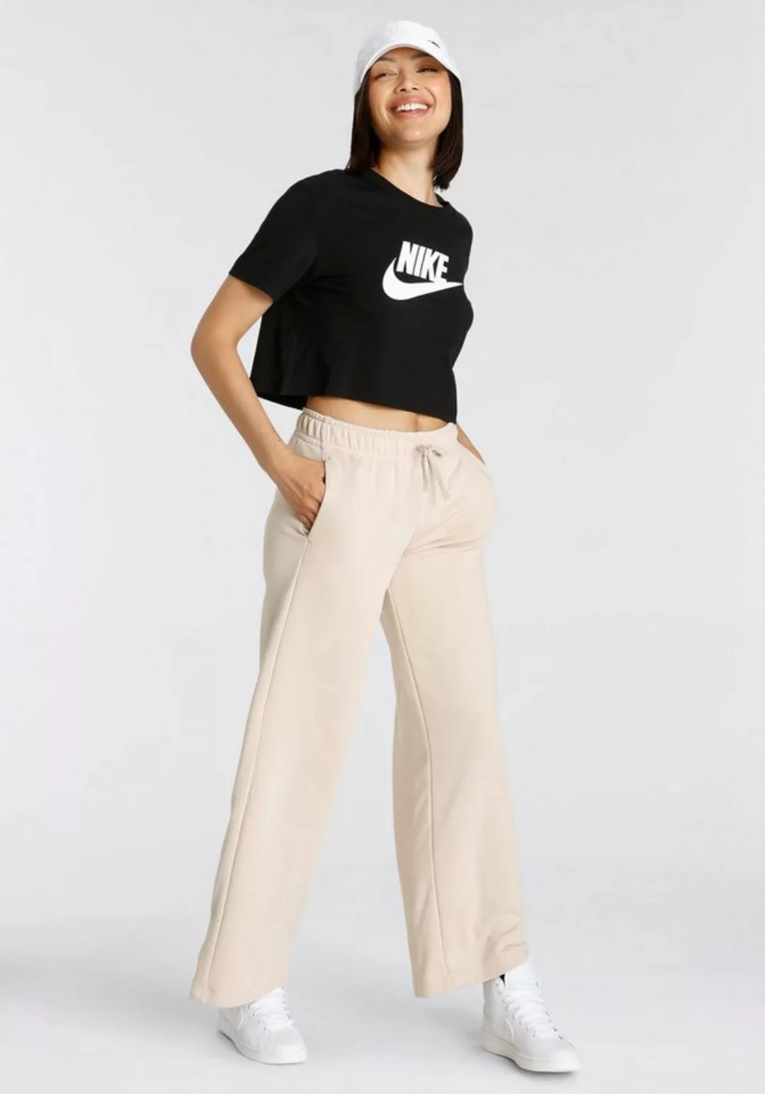 Nike Sportswear T-Shirt ESSENTIAL WOMEN'S CROPPED LOGO T-SHIRT günstig online kaufen