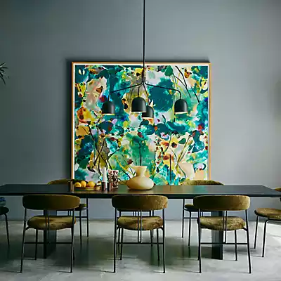 GUBI Kronleuchter Howard 4-flammig 134x103 cm gunmetal günstig online kaufen