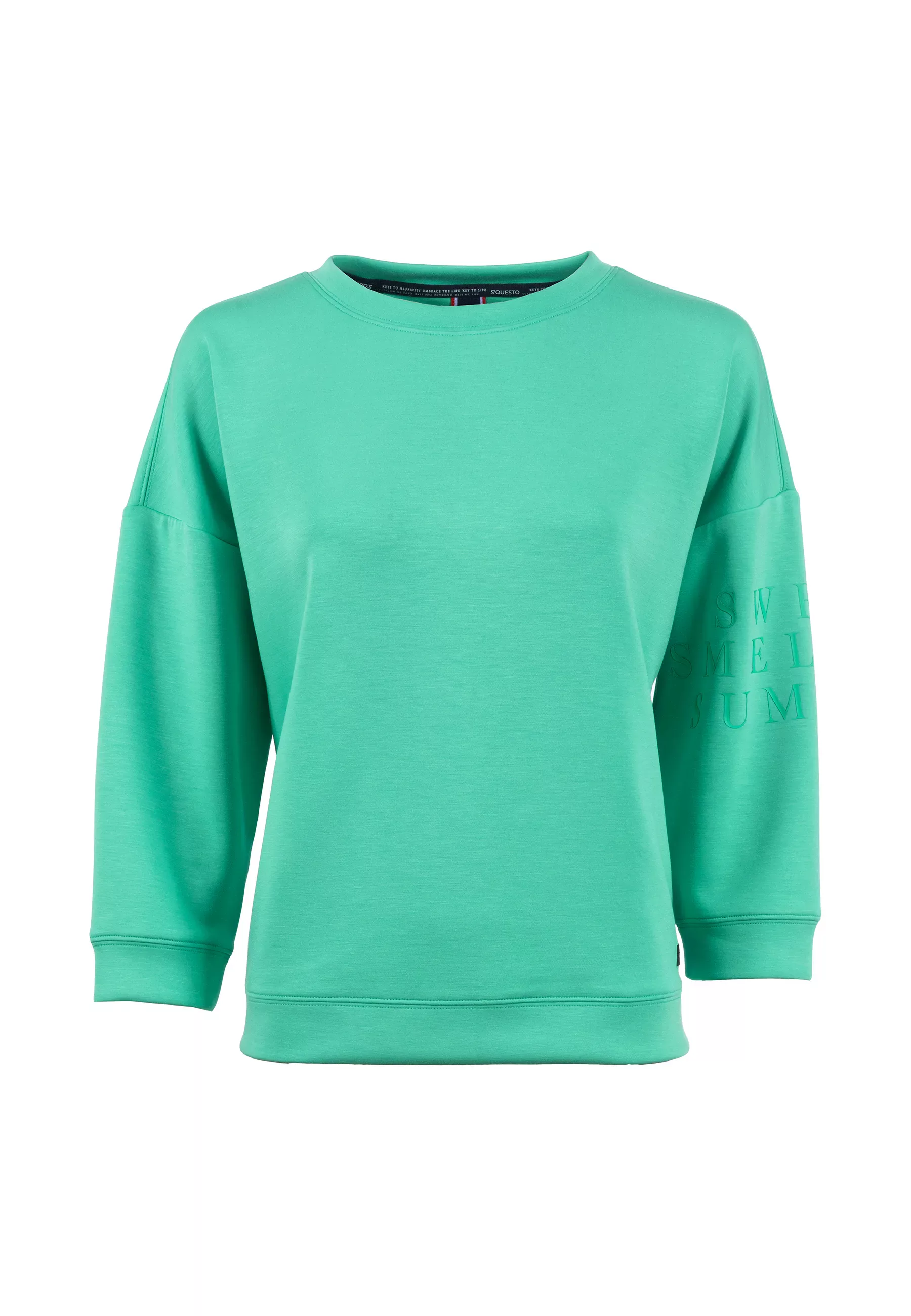 Soquesto Sweatshirt 3/4 Nalani jade green günstig online kaufen