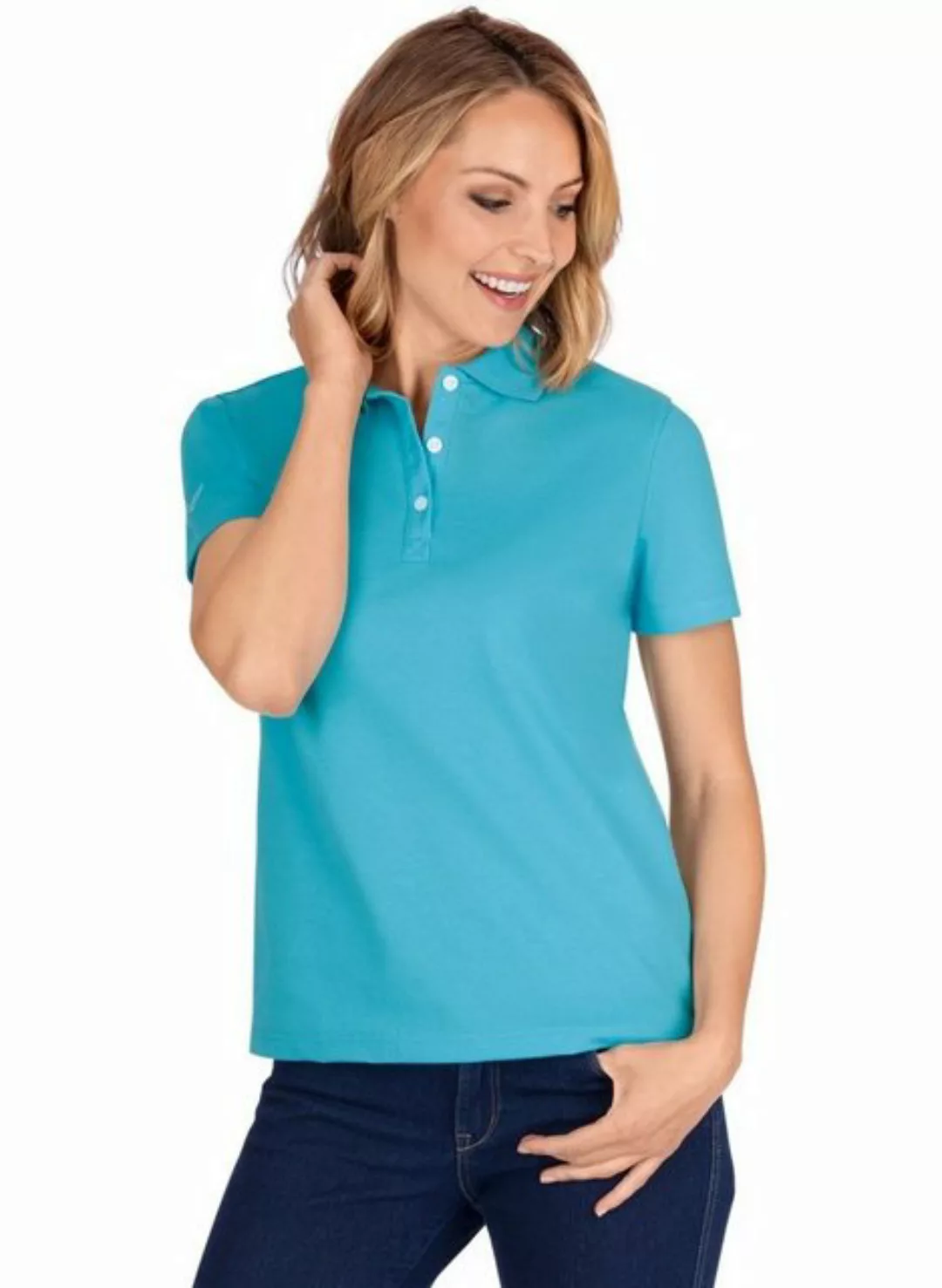 Trigema Poloshirt "TRIGEMA Poloshirt aus Baumwolle" günstig online kaufen