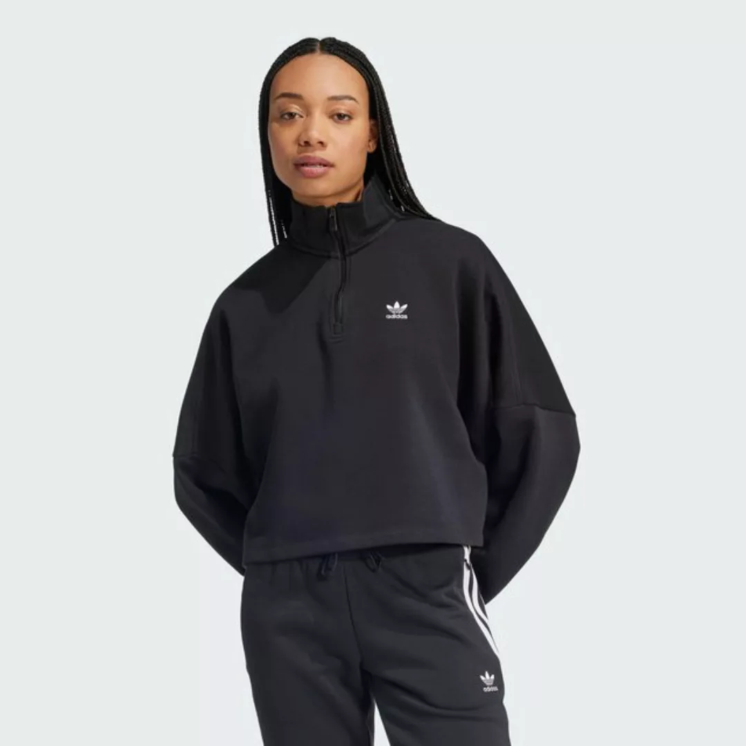 adidas Originals Longtop ESSENTIALS 1/2 ZIP SWEATSHIRT günstig online kaufen