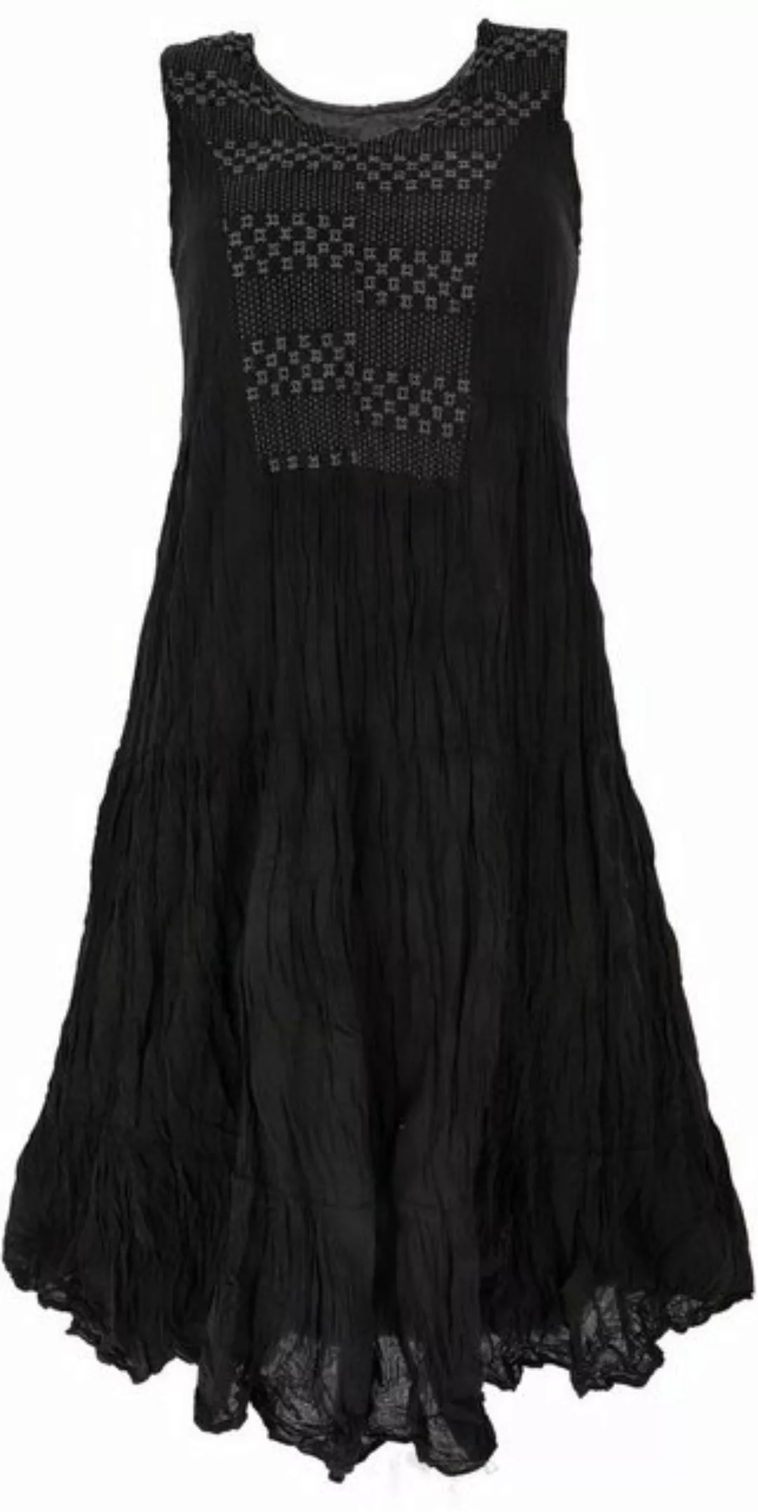 Guru-Shop Midikleid Boho Maxikleid, luftiges Sommerkleid im Crash.. alterna günstig online kaufen