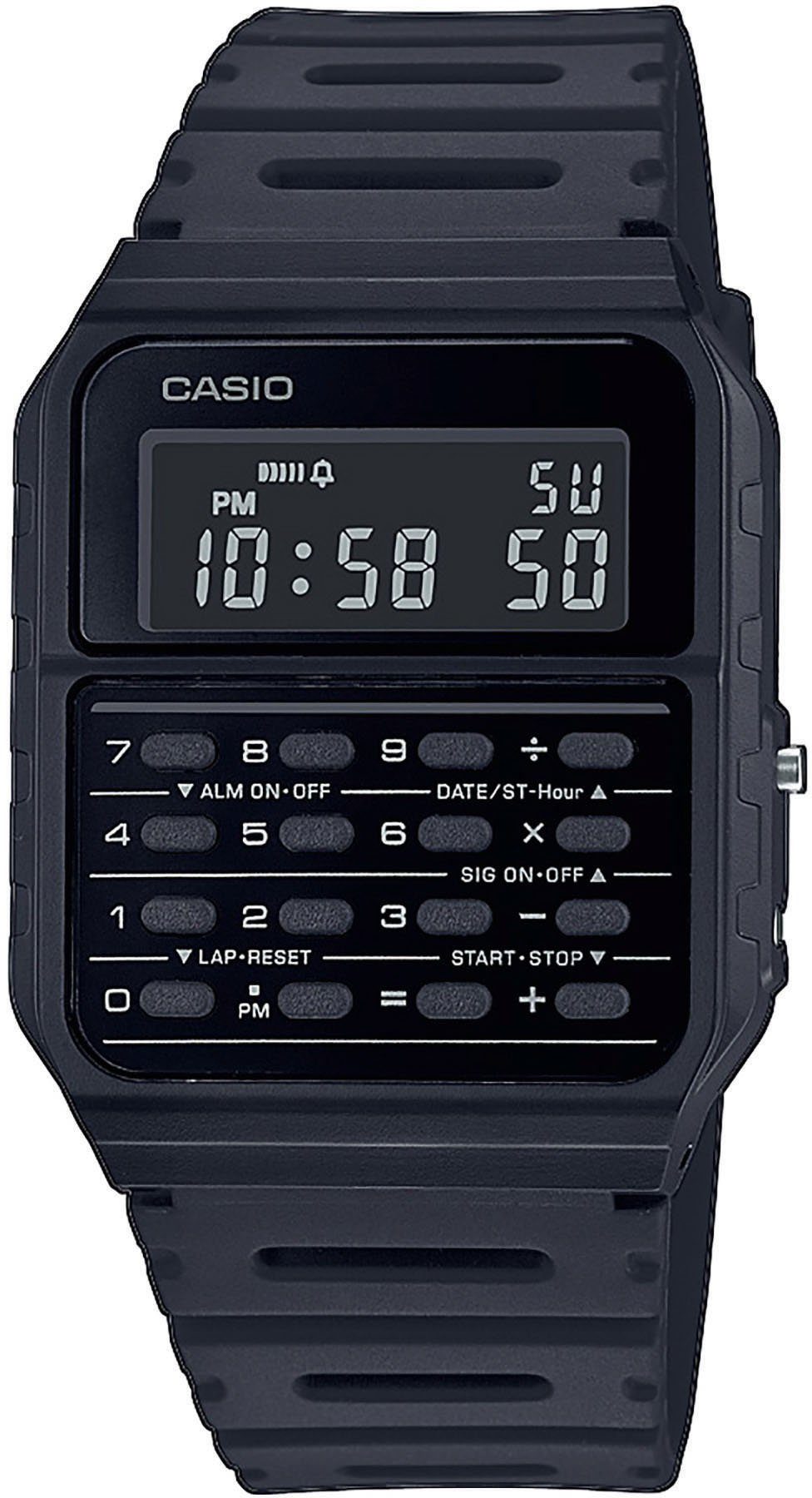 CASIO VINTAGE Chronograph CA-53WF-1BEF, Quarzuhr, Armbanduhr, günstig online kaufen