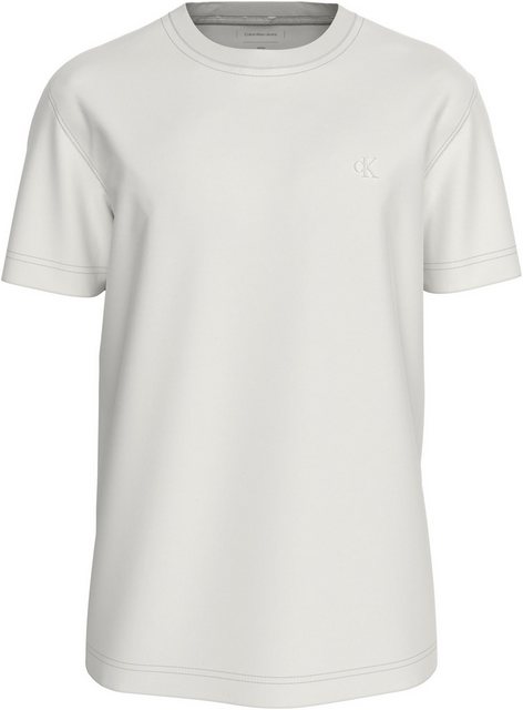 Calvin Klein Jeans Plus T-Shirt "Plus Textured Monologo Tee", in Großen Grö günstig online kaufen