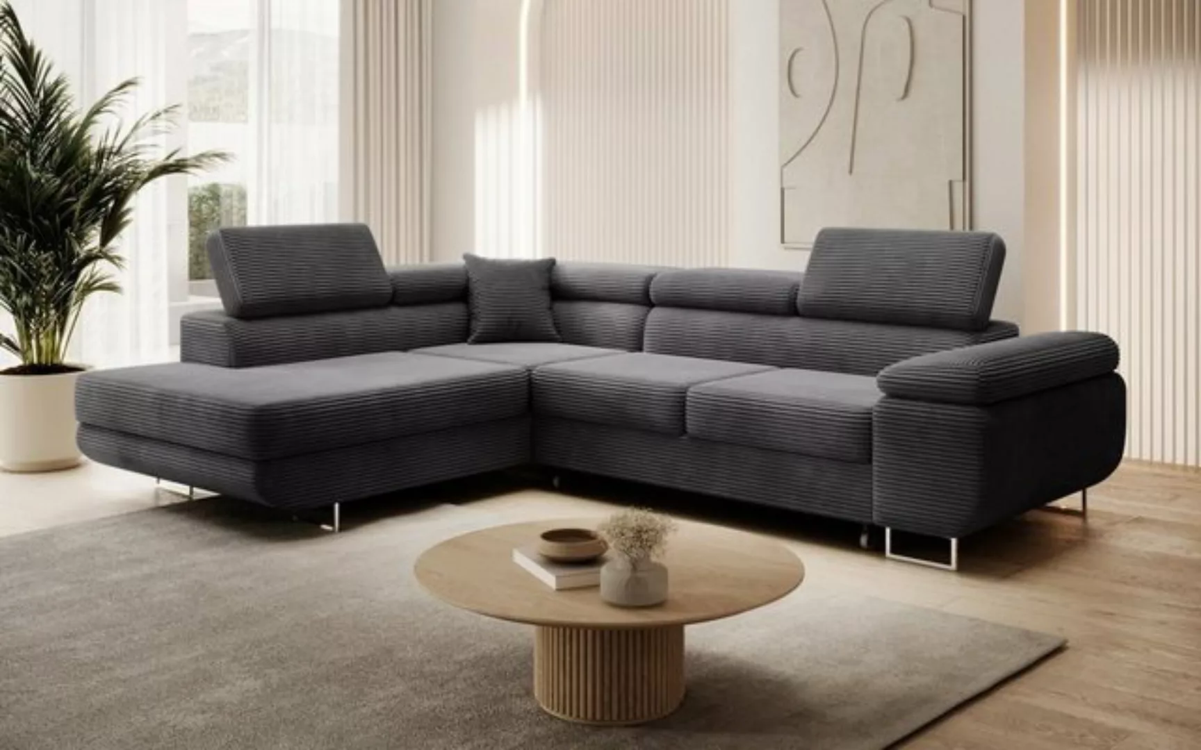 Luxusbetten24 Schlafsofa Designer Sofa Aston, mit Schlaf- und Klappfunktion günstig online kaufen