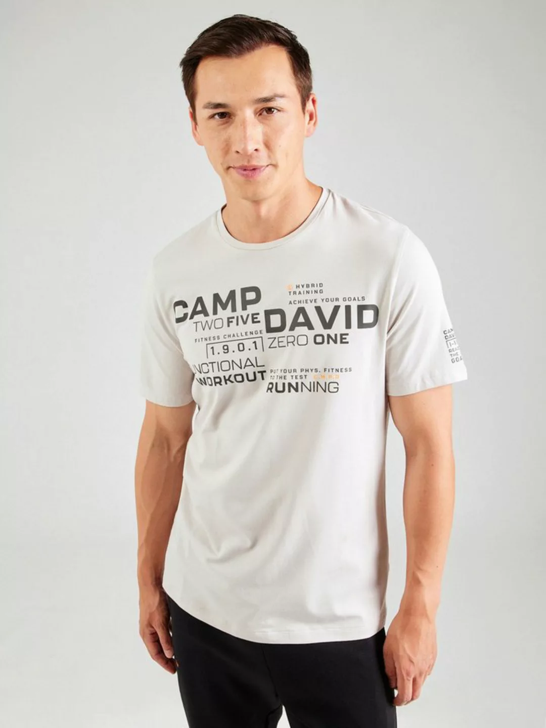 CAMP DAVID Rundhalsshirt mit Baumwolle günstig online kaufen