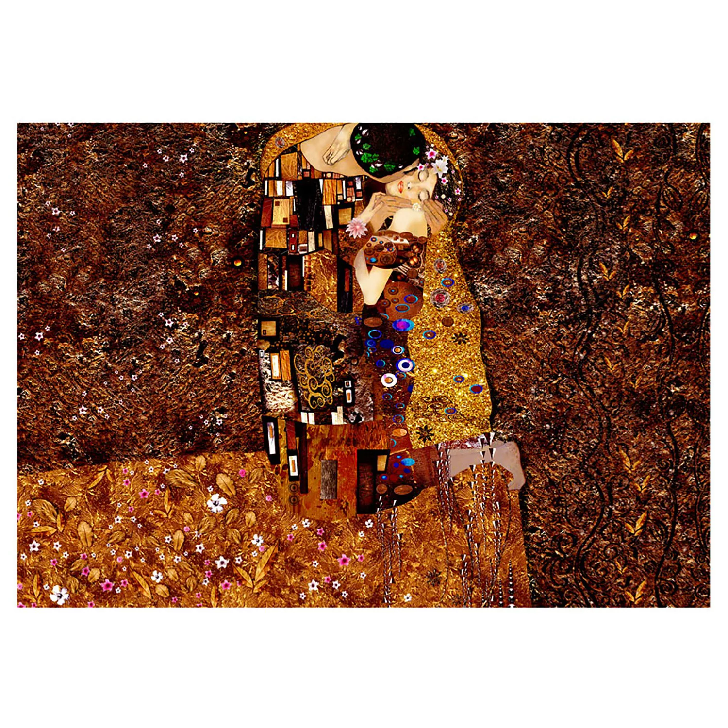 Fototapete - Klimt inspiration - Image of Love günstig online kaufen
