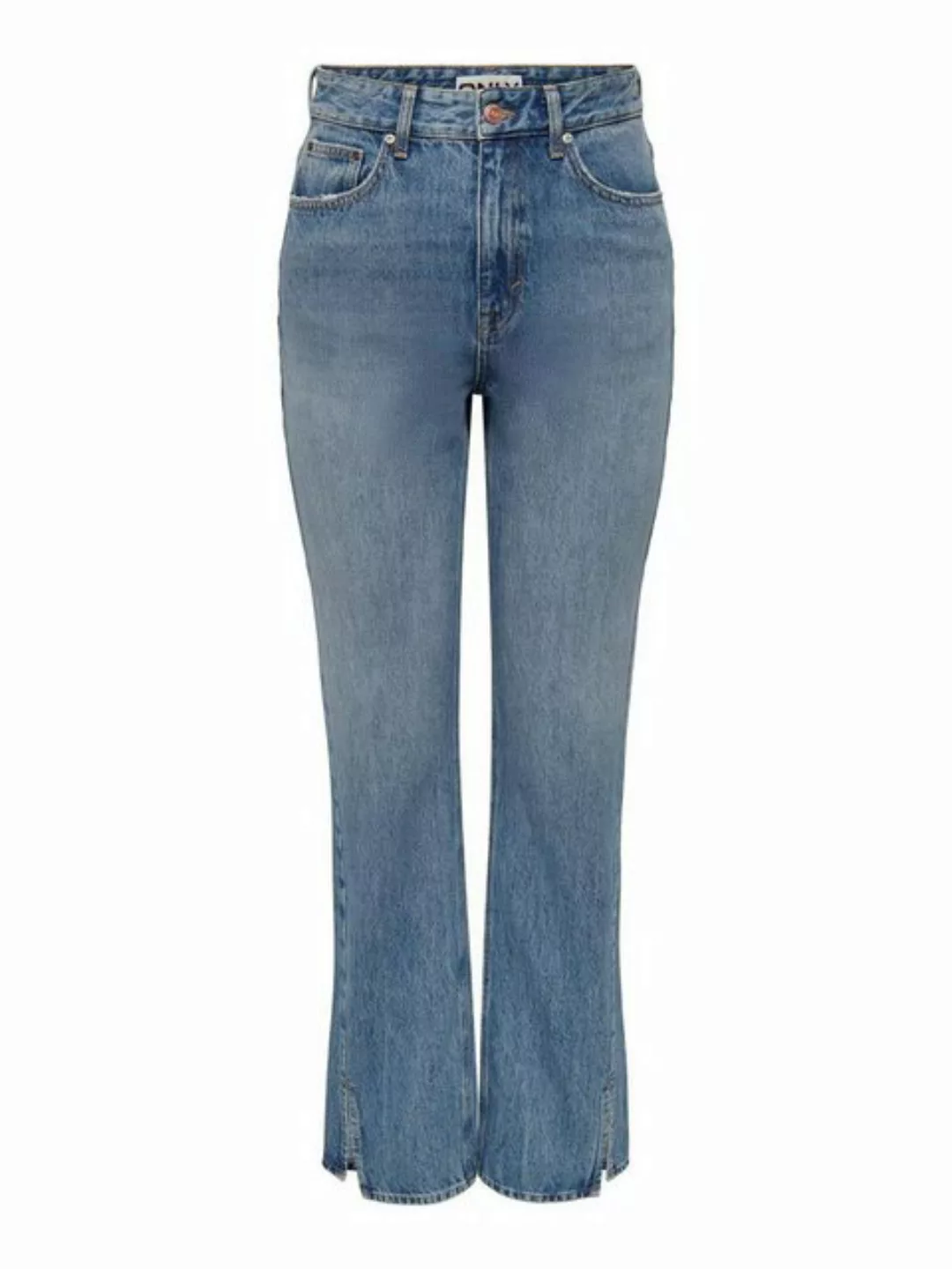 ONLY Straight-Jeans Billie Ex HW STR Slit Denim Medium günstig online kaufen