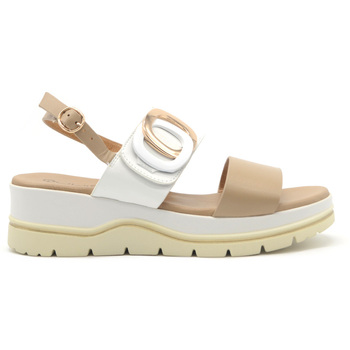 Quuio  Sandalen sandalo in pelle con doppia fascia günstig online kaufen