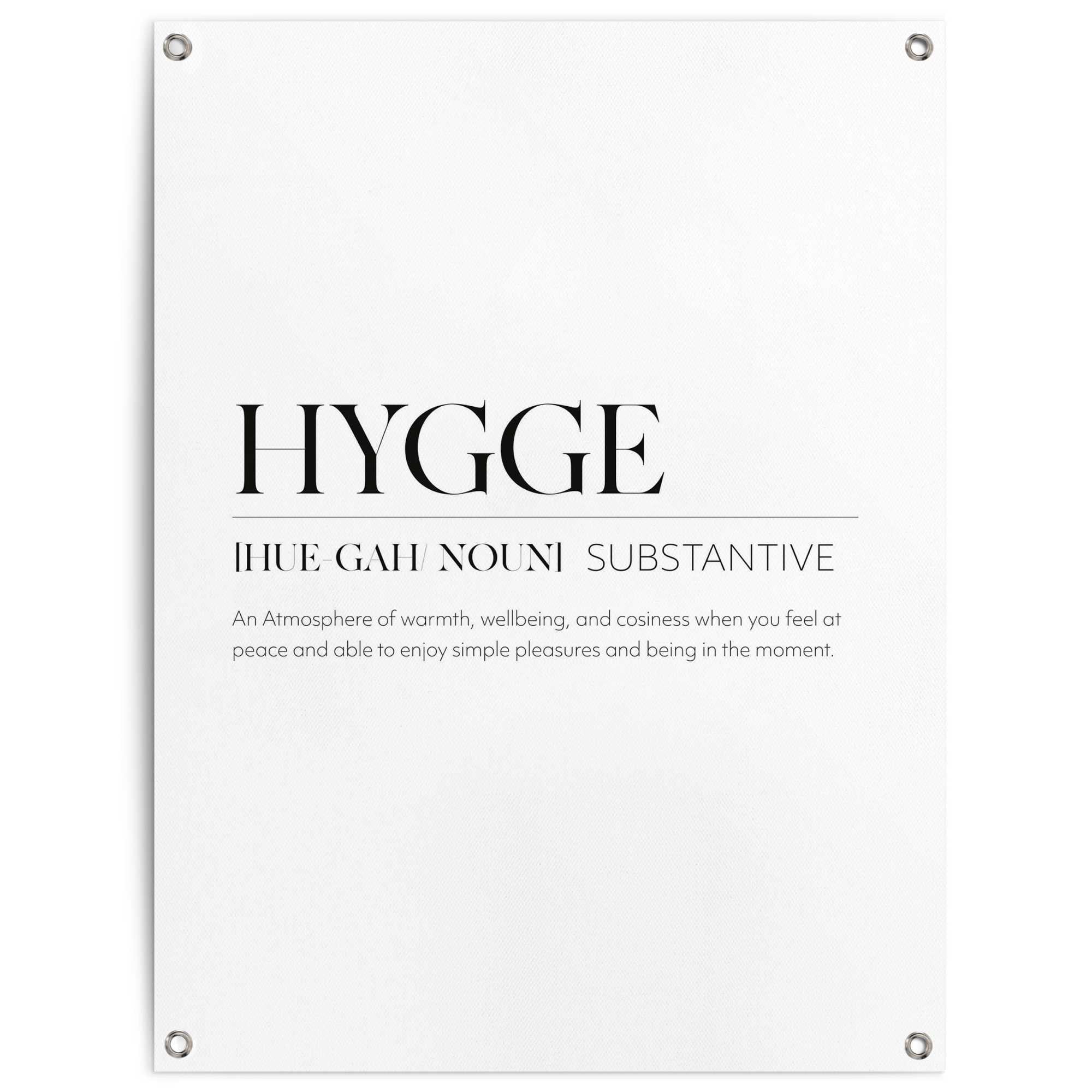 Reinders Poster "Hygge", Outdoor für Garten oder Balkon günstig online kaufen