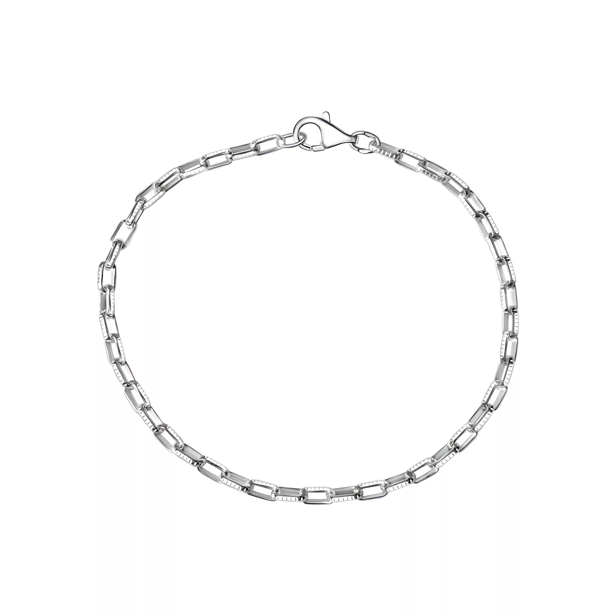 Vivance Armband "925/- Sterling Silber weiß Gliederarmband 21 cm" günstig online kaufen