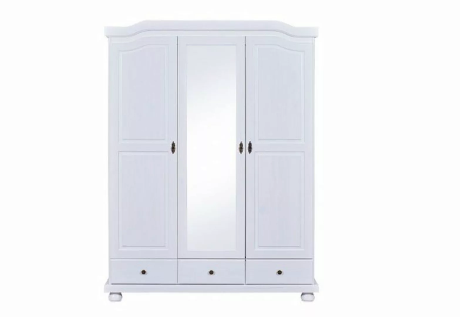 ebuy24 Kleiderschrank Kapco Kleiderschrank 2 Türen, 1 Spiegeltür, 3 Schu günstig online kaufen