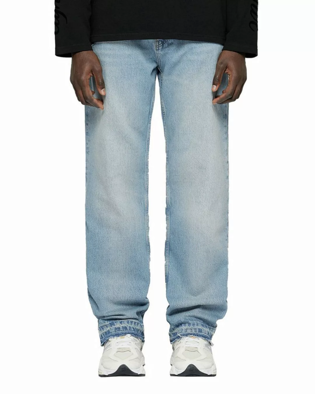 EIGHTYFIVE Relax-fit-Jeans Open Hem Basic günstig online kaufen