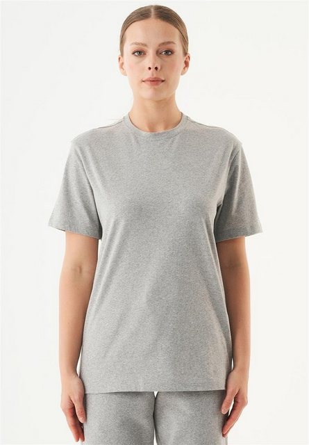 ORGANICATION T-Shirt Tillo-Unisex Basic T-Shirt in Grey Melange günstig online kaufen