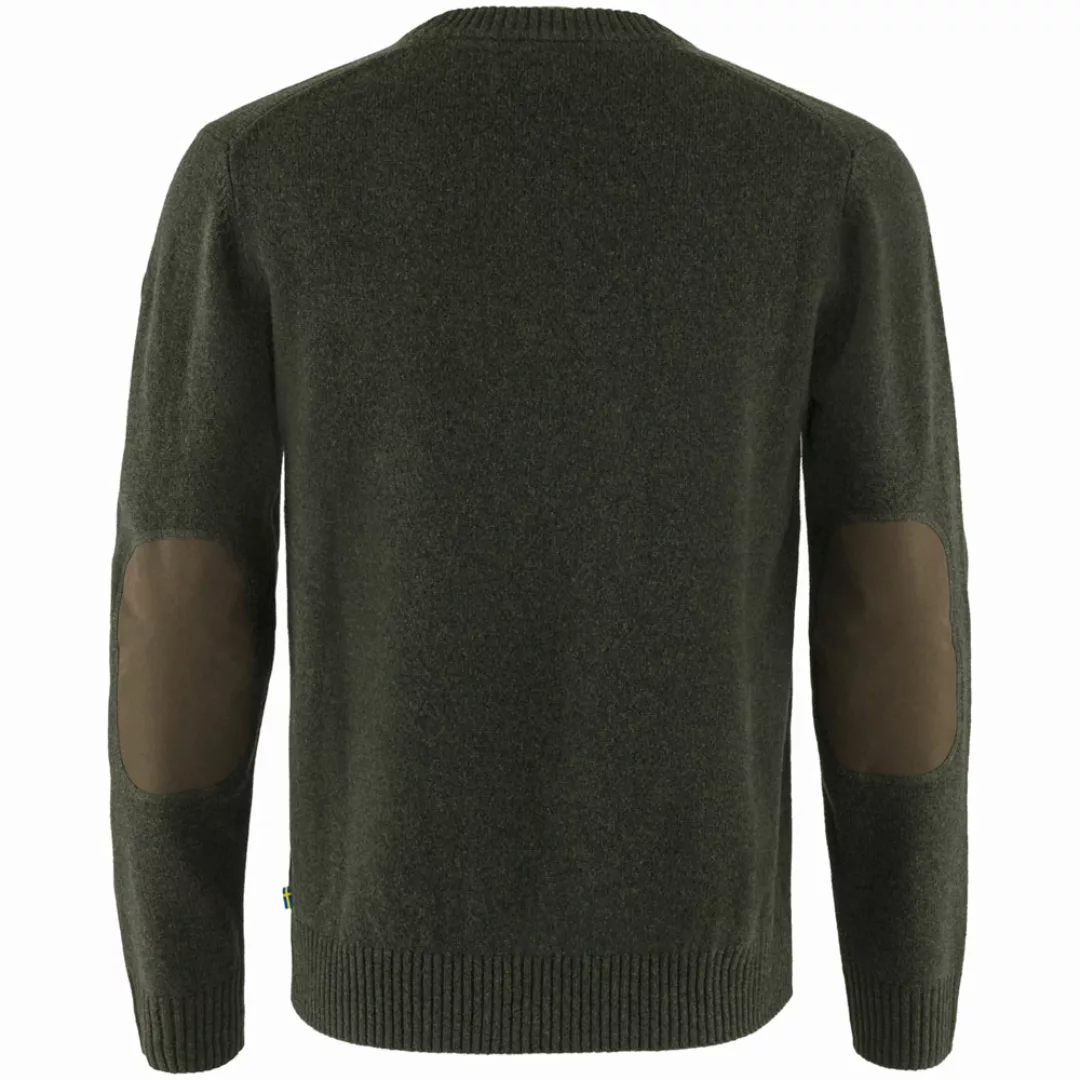 Fjaellraeven Oevik Round-Neck Sweater Dark Olive günstig online kaufen