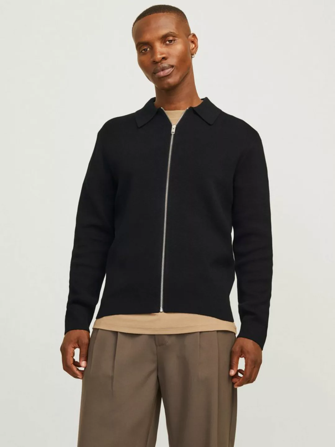 Jack & Jones Strickjacke JPRBLAmilano (1-tlg) Plain/ohne Details günstig online kaufen