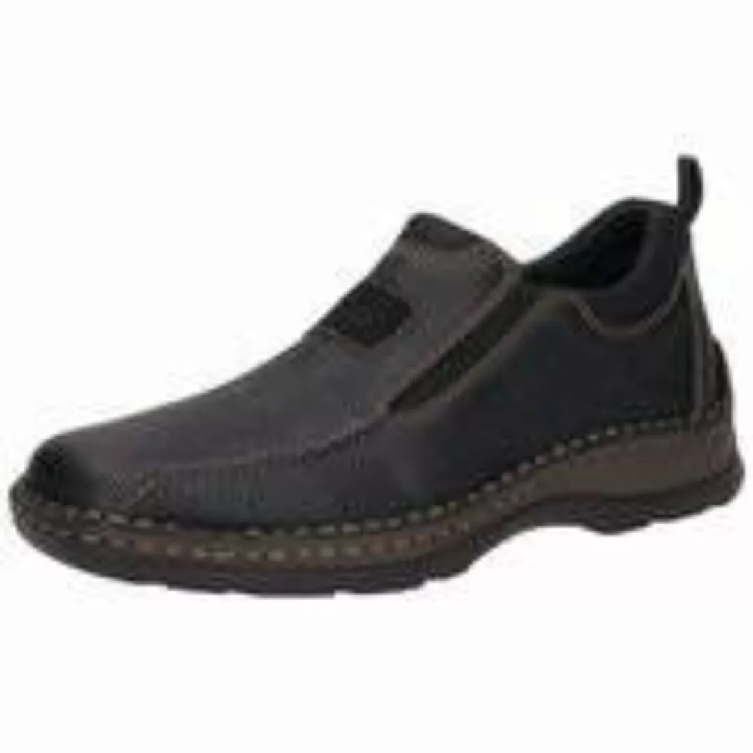 Rieker Slipper Herren schwarz|schwarz günstig online kaufen