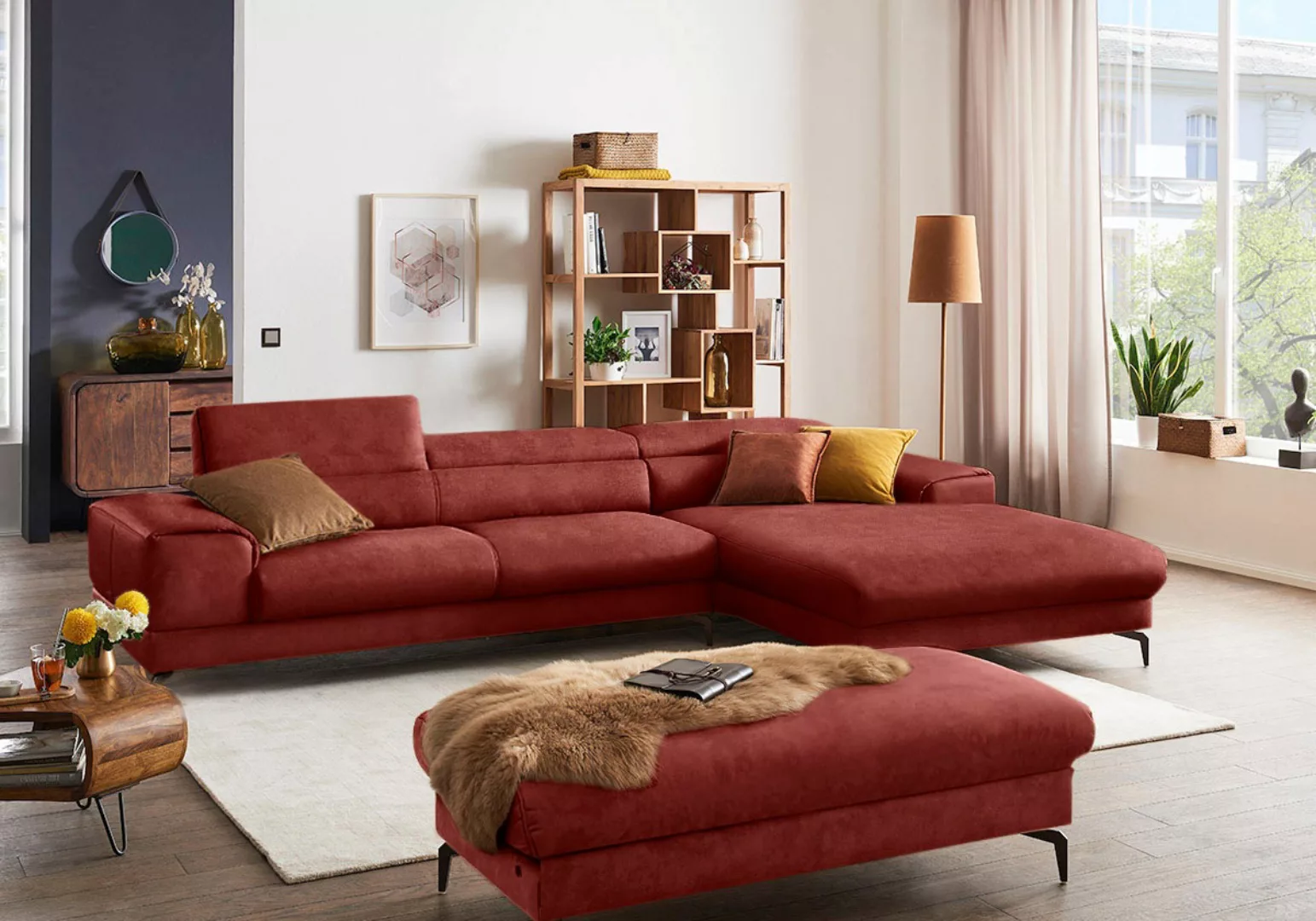 W.SCHILLIG Ecksofa "piedroo, Designsofa mit tollem Sitzkomfort, bequem und günstig online kaufen