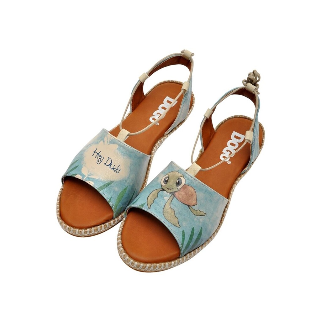 DOGO Sandale "Hazel Caretta-Hey Dude Damen Sandalen", Handgefertigt günstig online kaufen