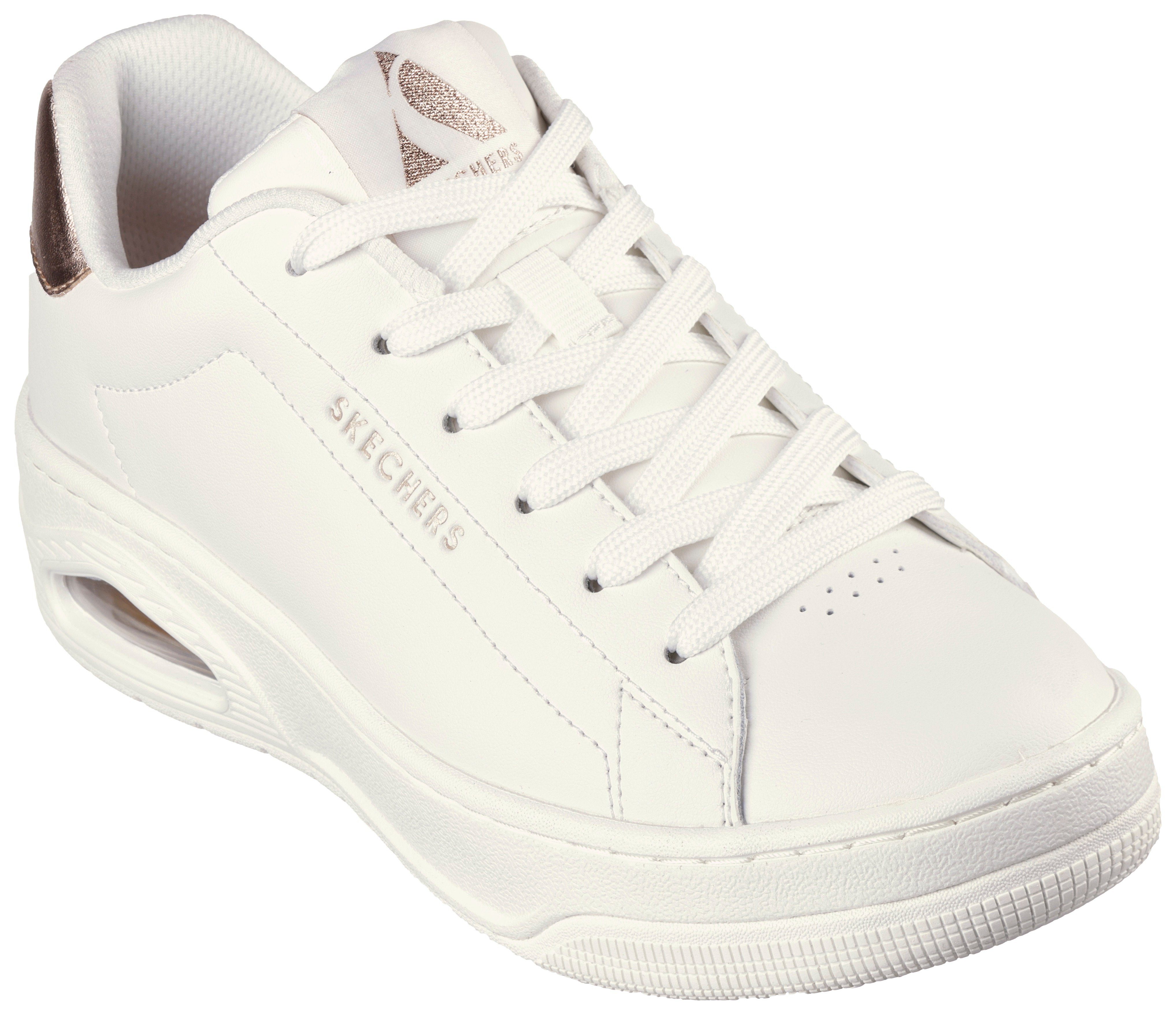 Skechers UNO COURT Sneaker mit Metallic-Applikation, günstig online kaufen