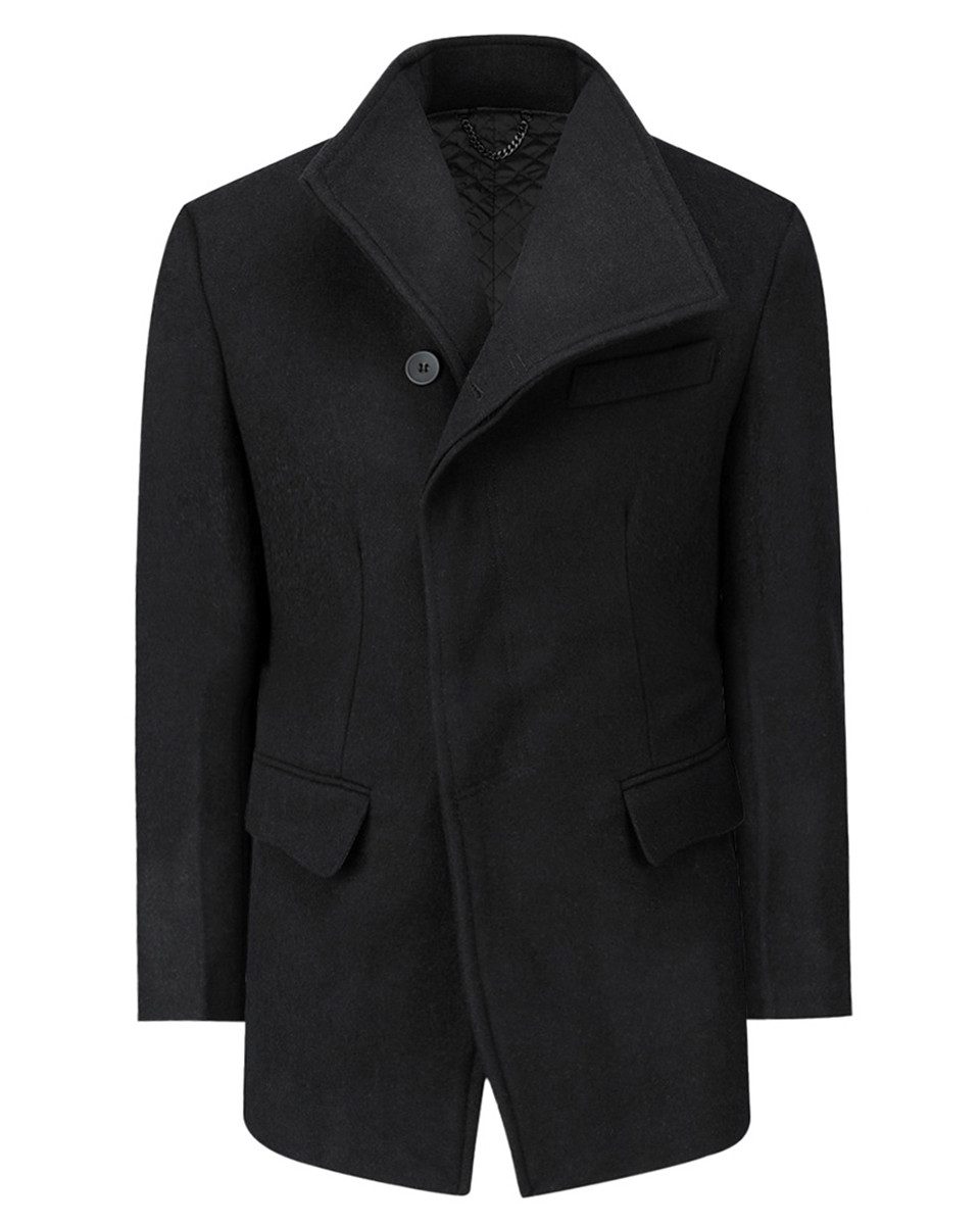 Allthemen Wollmantel mit Reverskragen Wintermantel Warm günstig online kaufen