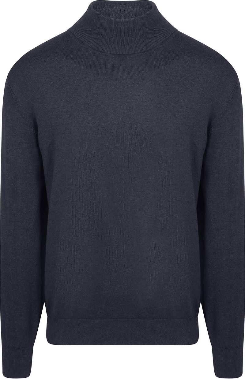 Steppin' Out Rollkragenpullover Cotton Cashmere Navy - Größe XXL günstig online kaufen