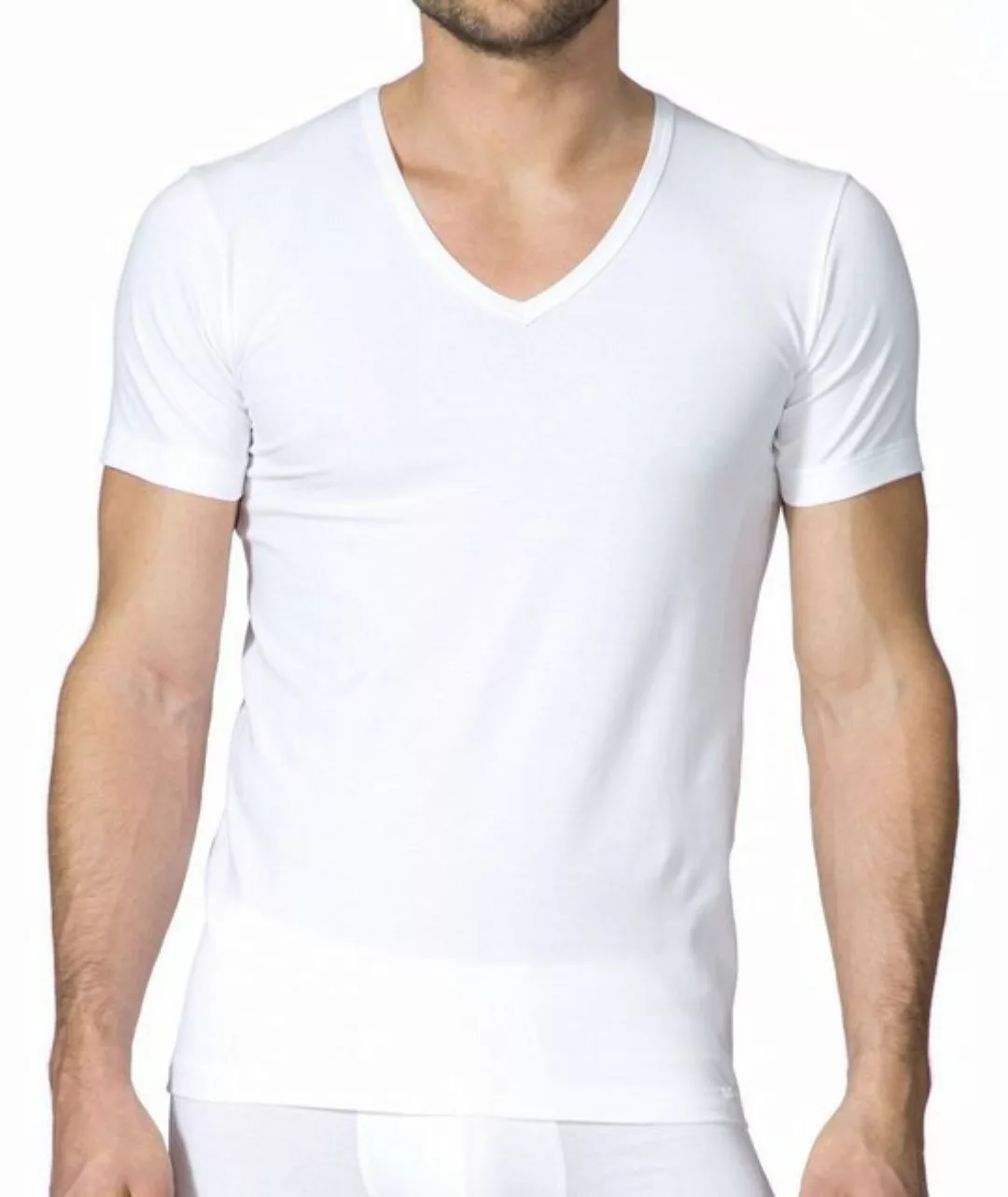 CALIDA Kurzarmshirt Focus besonders weicher Single Jersey und flache Nahtve günstig online kaufen
