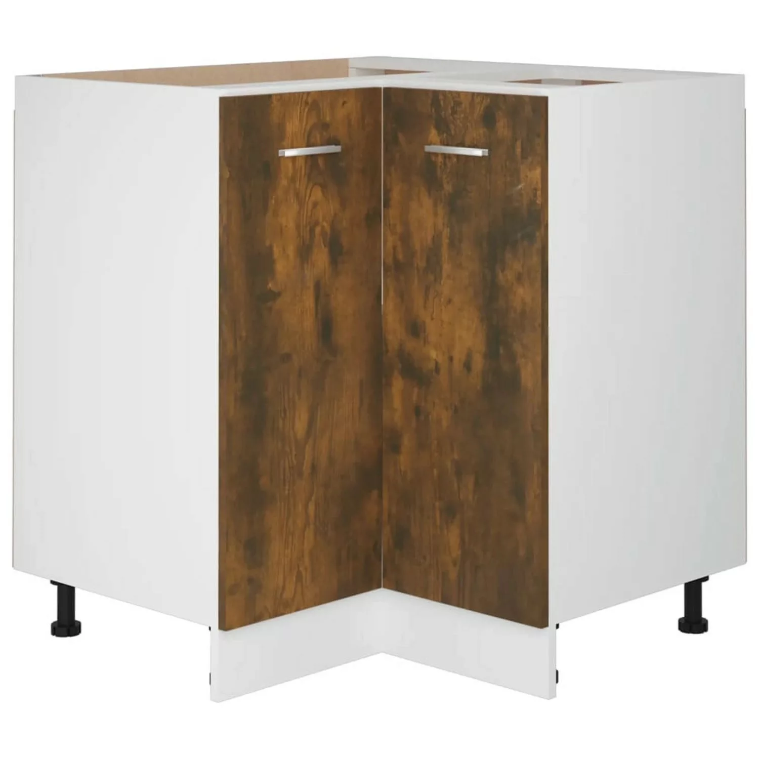 Vidaxl Küchenschrank Räuchereiche 75,5x75,5x80,5 Cm Holzwerkstoff günstig online kaufen