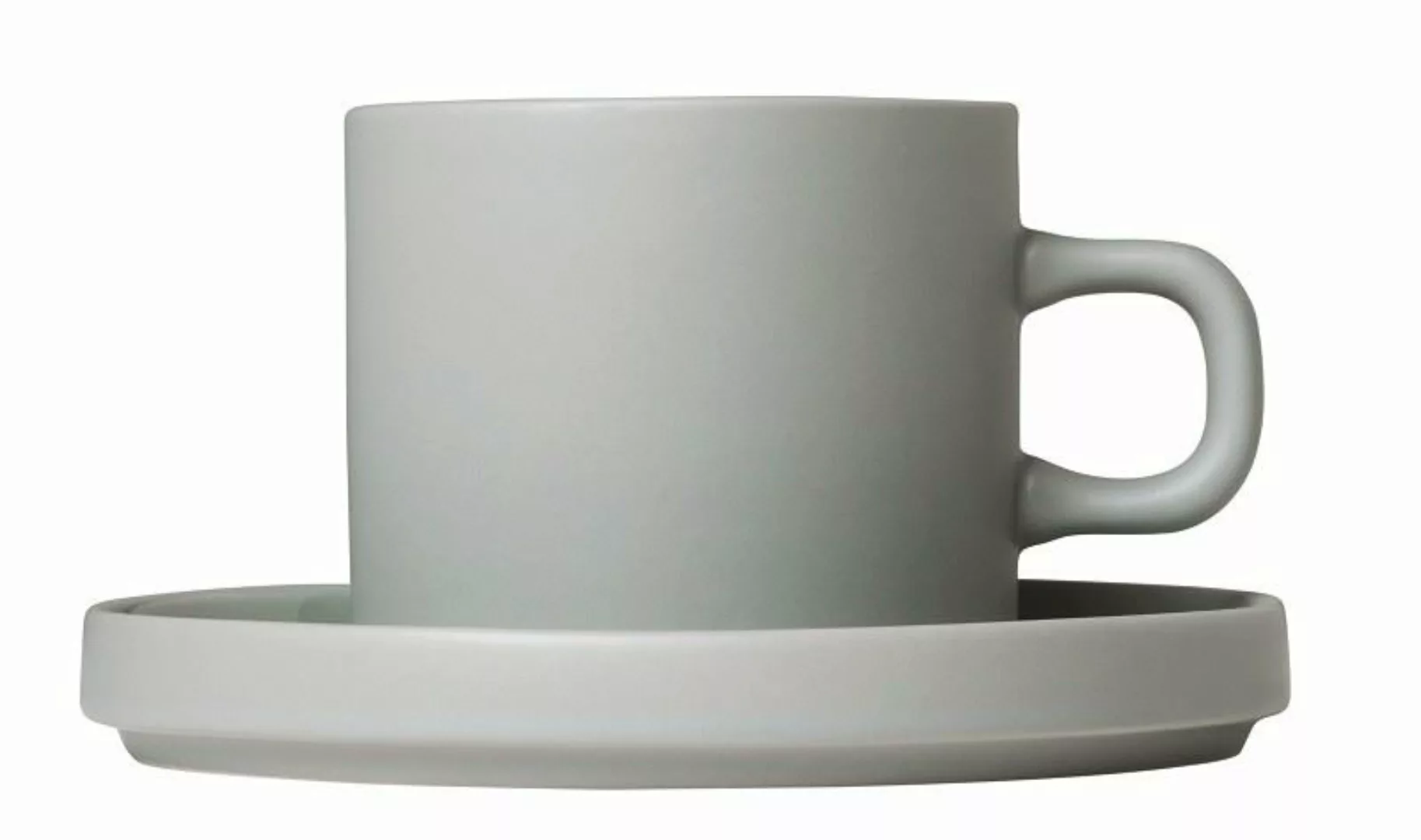 Blomus Kaffee & Co. PILAR Kaffeetassen Set Mirage Grey 4tlg. (grau) günstig online kaufen