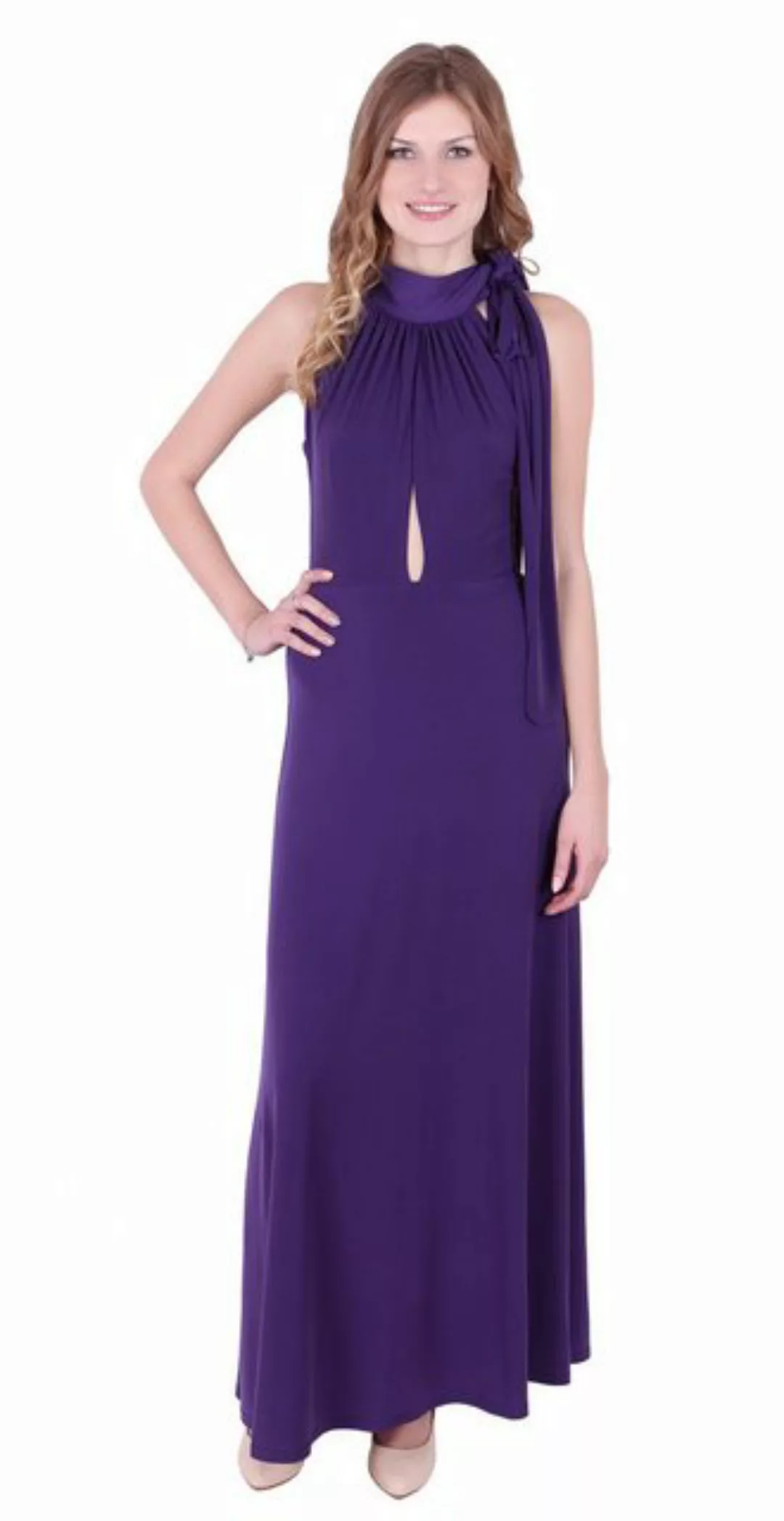 Sarcia.eu Maxikleid Elegantes violettes Maxi-Kleid John Zack XS-S günstig online kaufen