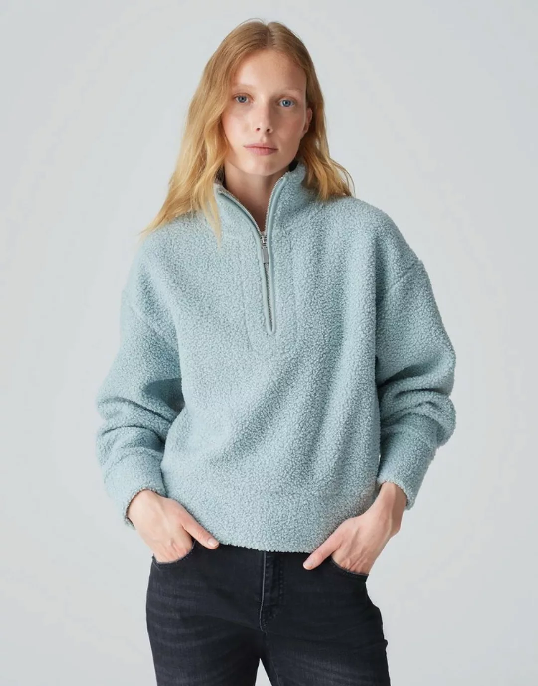 OPUS Sweatshirt Gatroi glacier blue günstig online kaufen