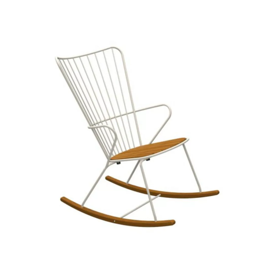 Outdoor Schaukelstuhl PAON - Outdoor Rocking Chair weiß günstig online kaufen