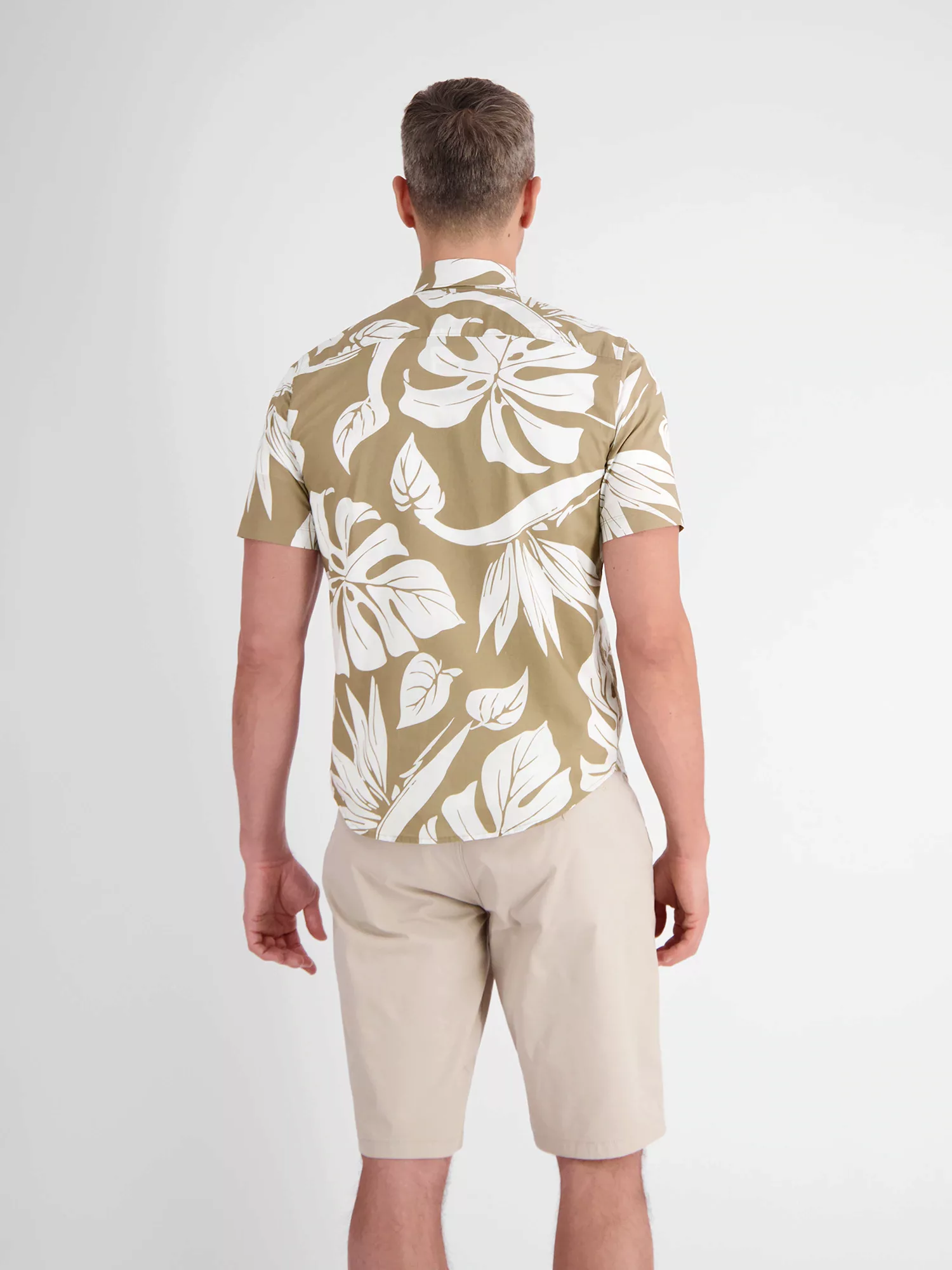LERROS Kurzarmhemd "LERROS Kurzarmhemd im Hawaiian-Style" günstig online kaufen