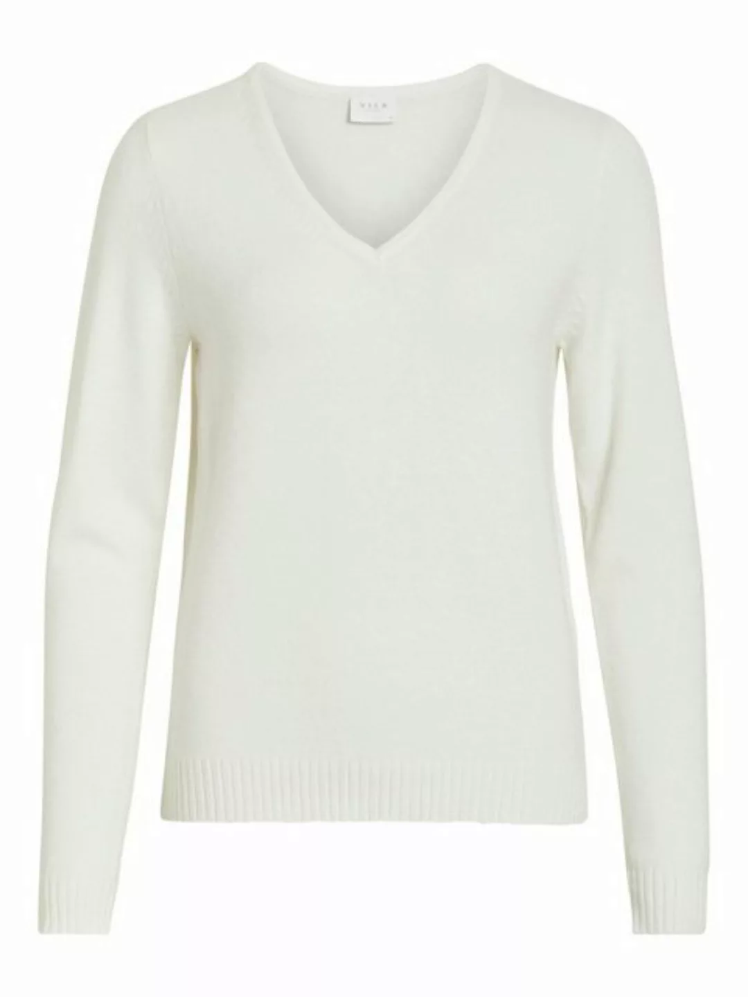 Vila V-Ausschnitt-Pullover VIRIL V-NECK L/S KNIT TOP - NOOS günstig online kaufen