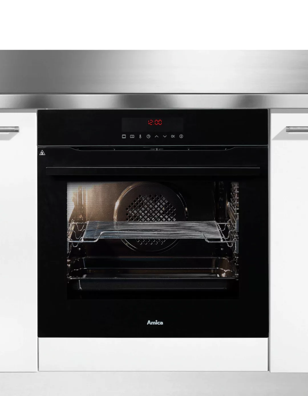 Amica Pyrolyse Backofen »EBPX 946 610 S«, EBPX 946 610 S, mit 2-fach-Telesk günstig online kaufen