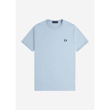Fred Perry  T-Shirts & Poloshirts Ringer t-shirt - light smoke günstig online kaufen