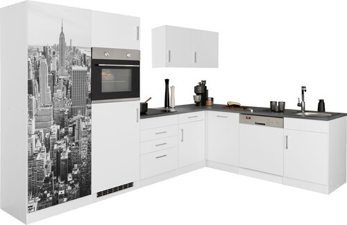 KOCHSTATION Winkelküche "KS-Paris", ohne E-Geräte, Stellbreite 290/220 cm günstig online kaufen