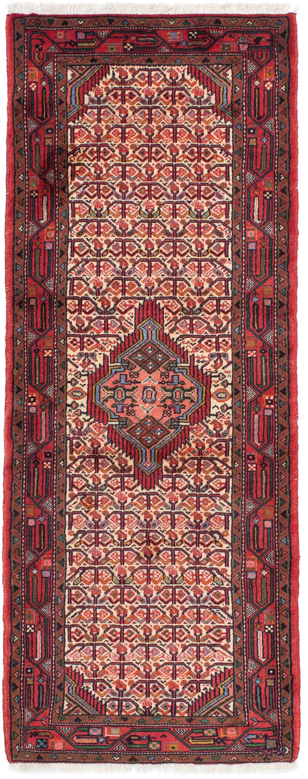 morgenland Orientteppich »Perser - Nomadic - 210 x 78 cm - hellrot«, rechte günstig online kaufen