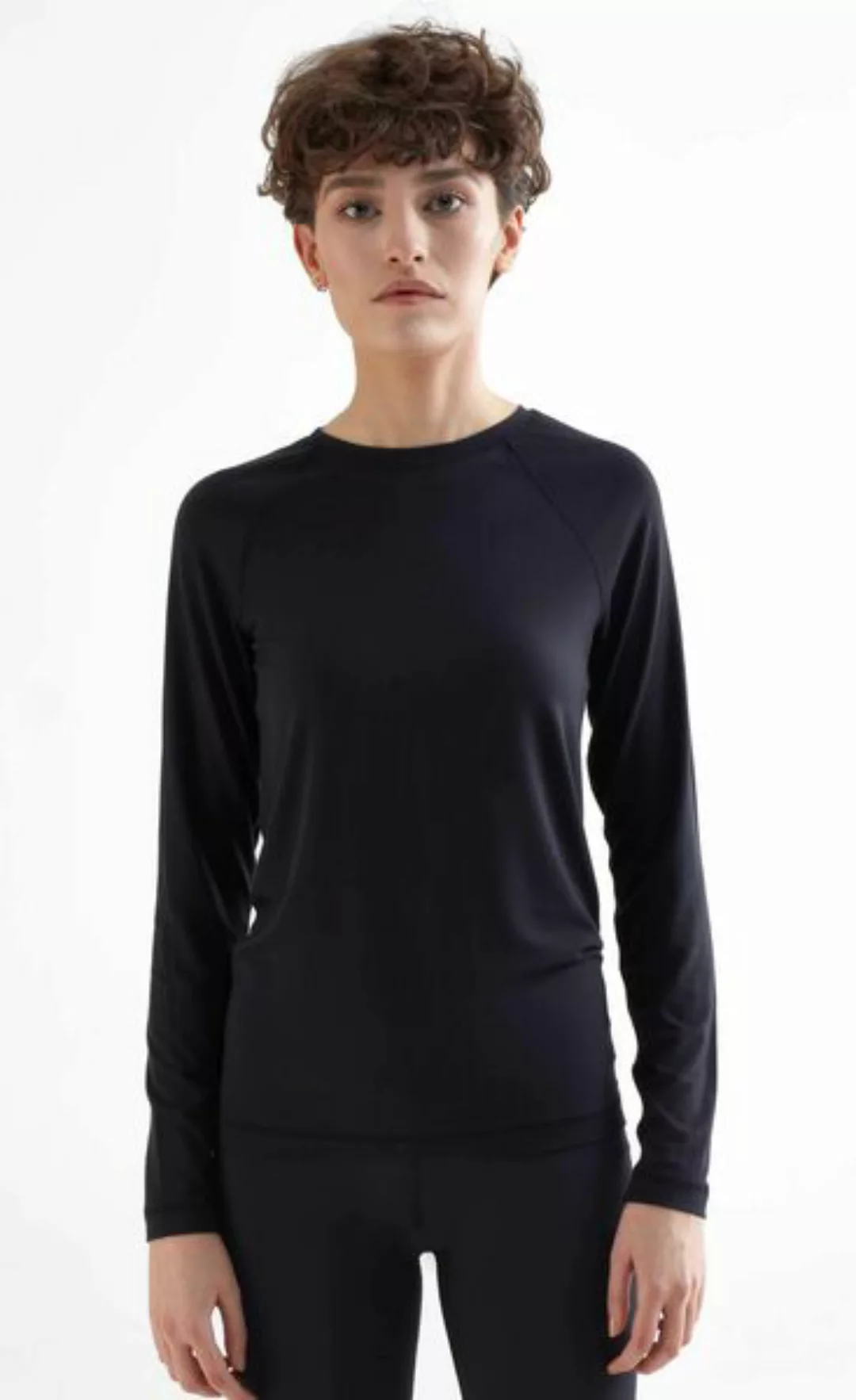 Damen Soft-touch Langarmshirt In 3 Farben Aus Micromodal T-shirt 1110 günstig online kaufen