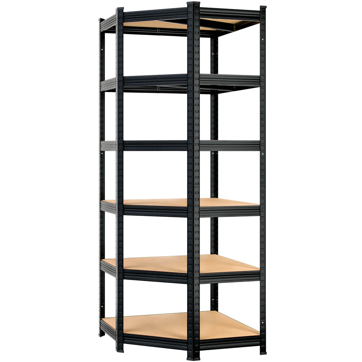 Schwerlasteckregal Premium Schwarz 180x70x40cm 875kg günstig online kaufen