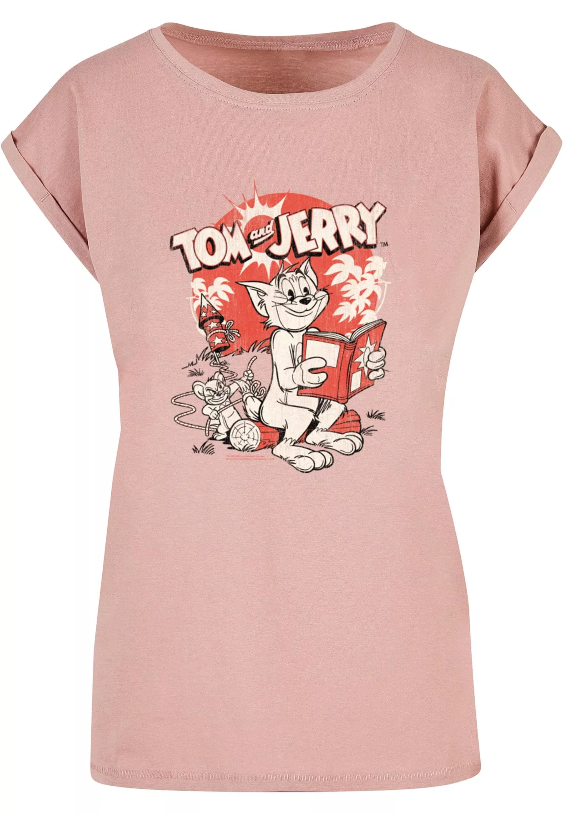 ABSOLUTE CULT T-Shirt "ABSOLUTE CULT Damen Ladies Tom and Jerry - Rocket Pr günstig online kaufen